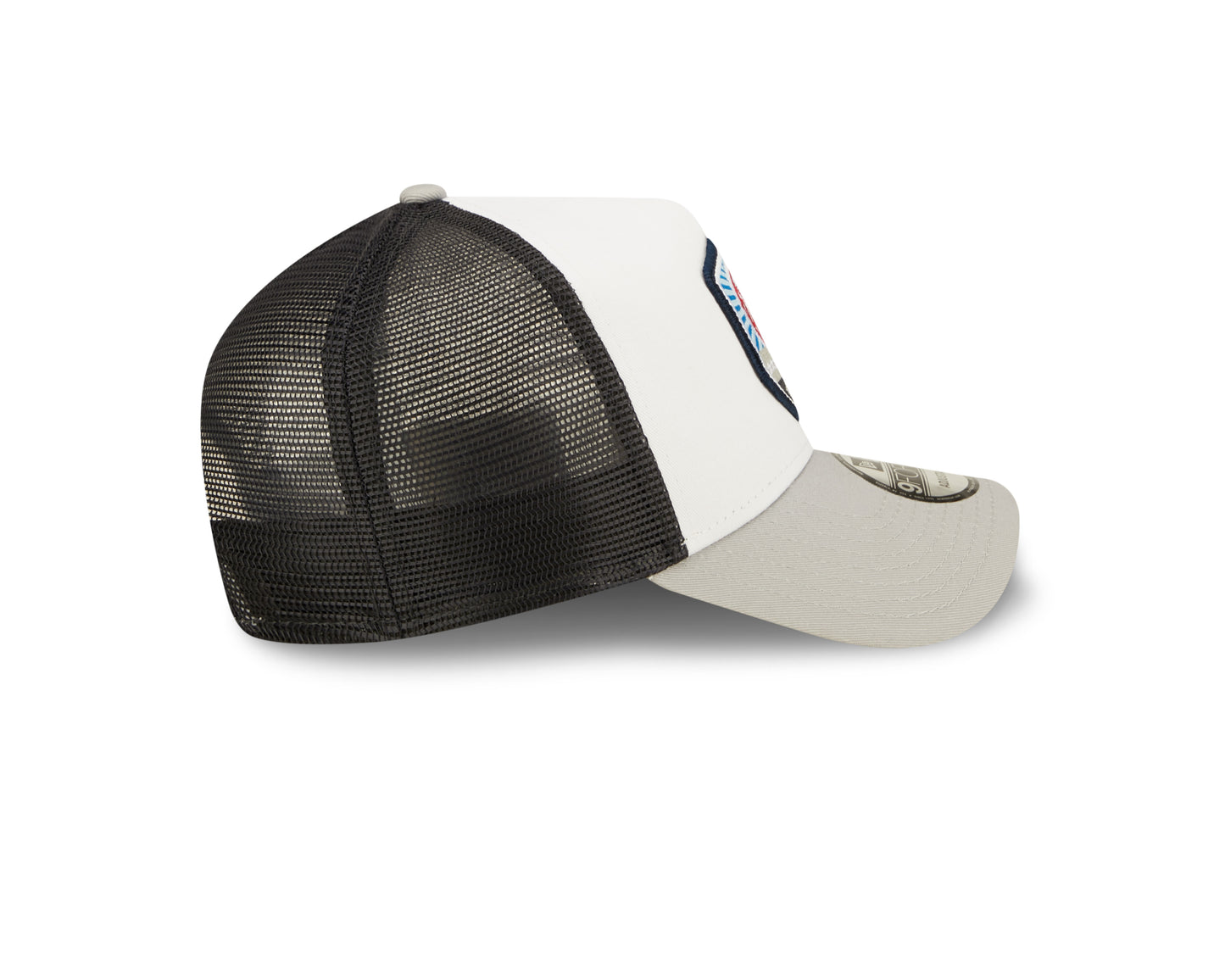 New York Yankees New Era Fresh Side A-Frame Trucker 9FORTY Snapback Hat