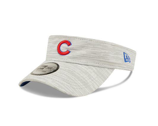 Chicago Cubs MLB New Era Distinct Visor - Gray