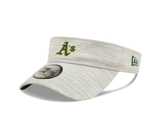 Oakland Athletics  New Era Distinct Visor Gray