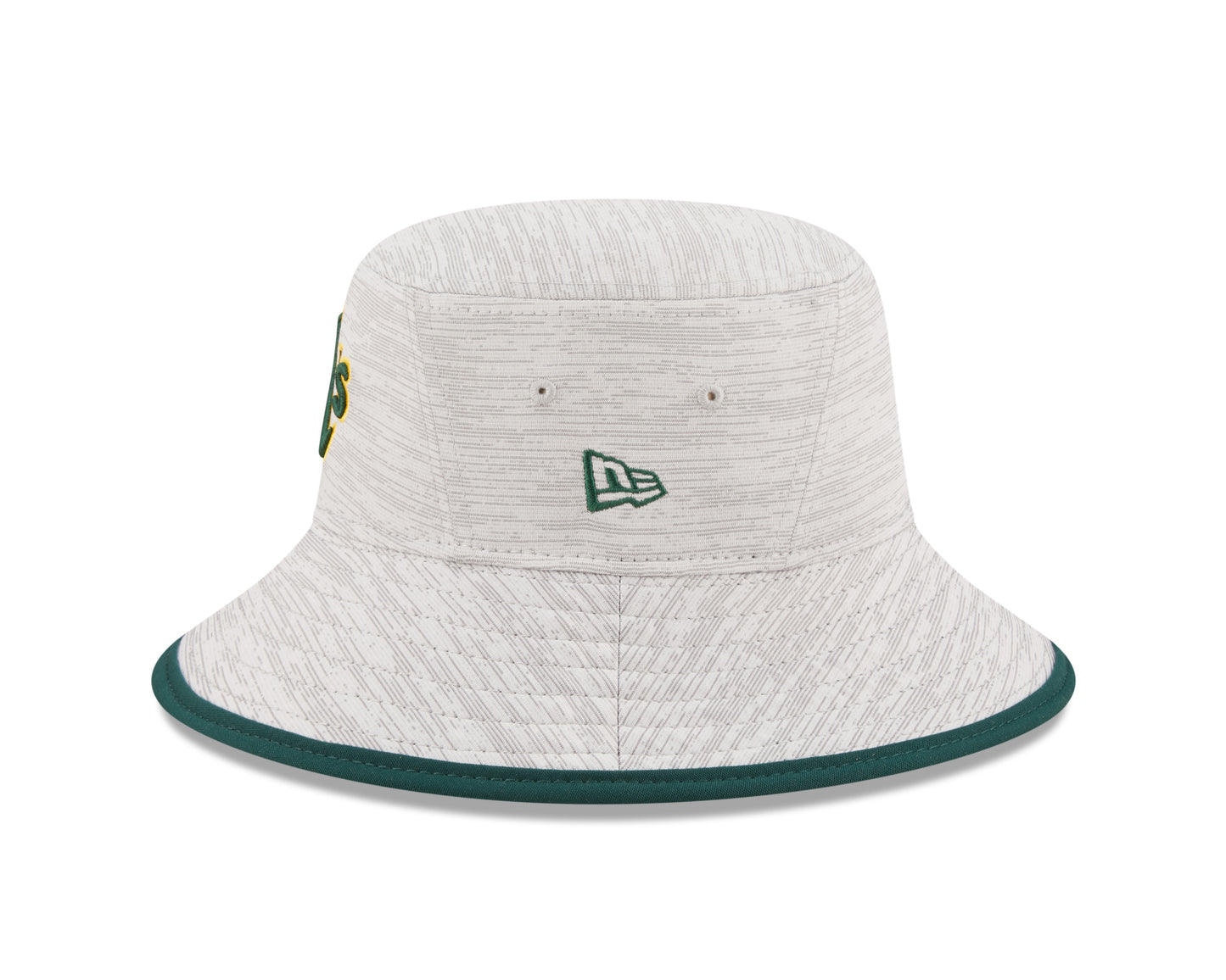 Oakland Athletics New Era Distinct Bucket Hat Gray