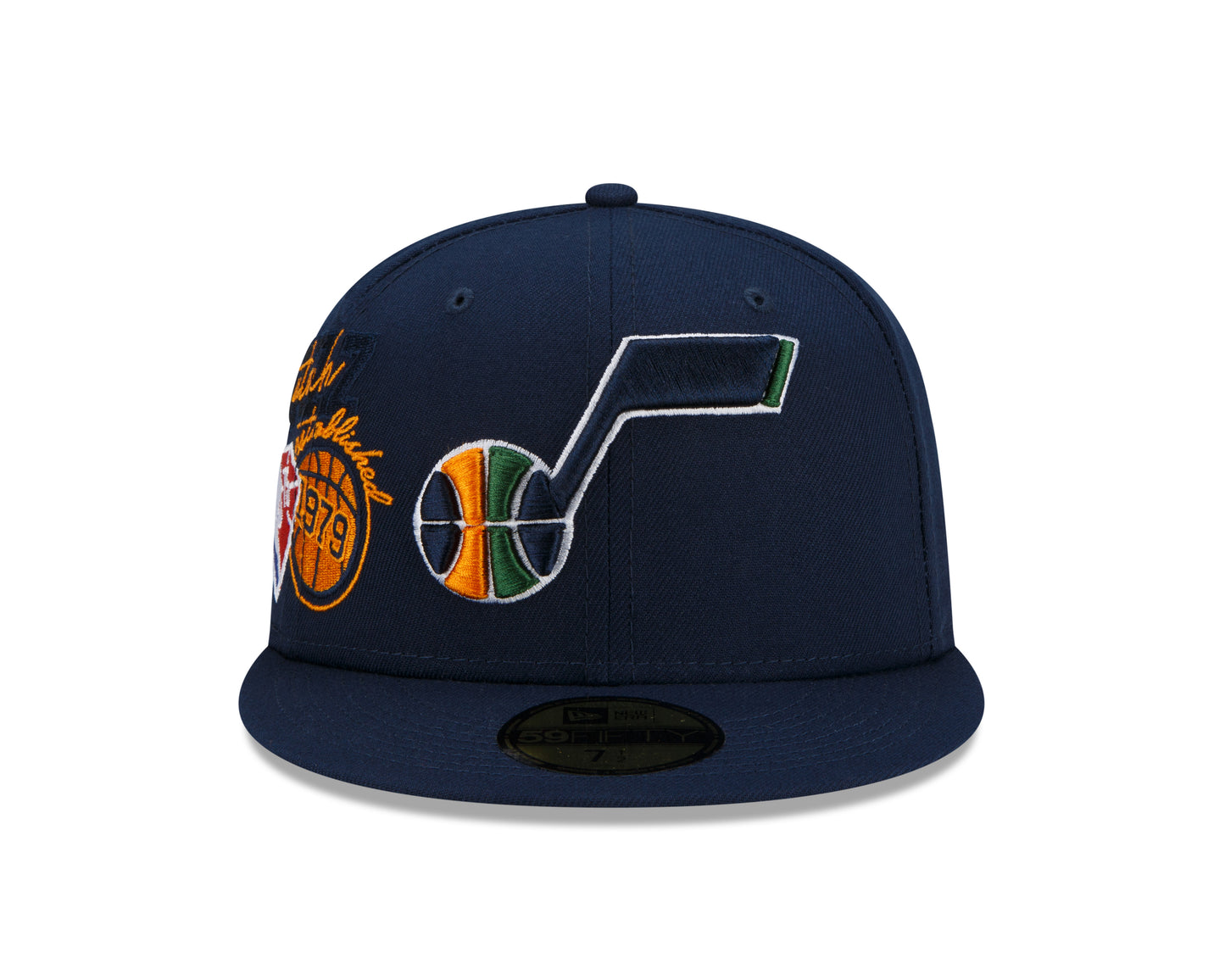 Utah Jazz New Era Team Color Back Half 59fifty Fitted Hat