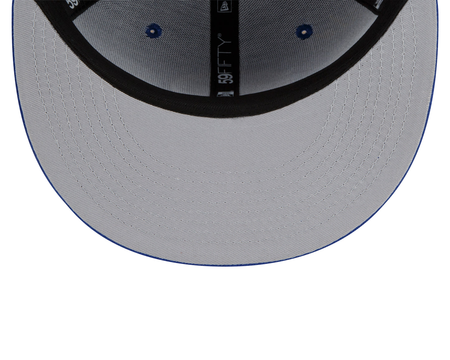 Golden State Warriors New Era Back Half Team 59FIFTY Fitted Hat - Blue