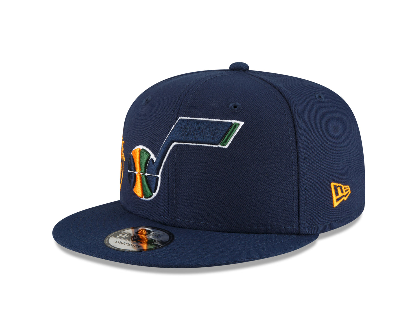Utah Jazz Authentic Back Half Series 9FIFTY Snap Back Hat - Blue