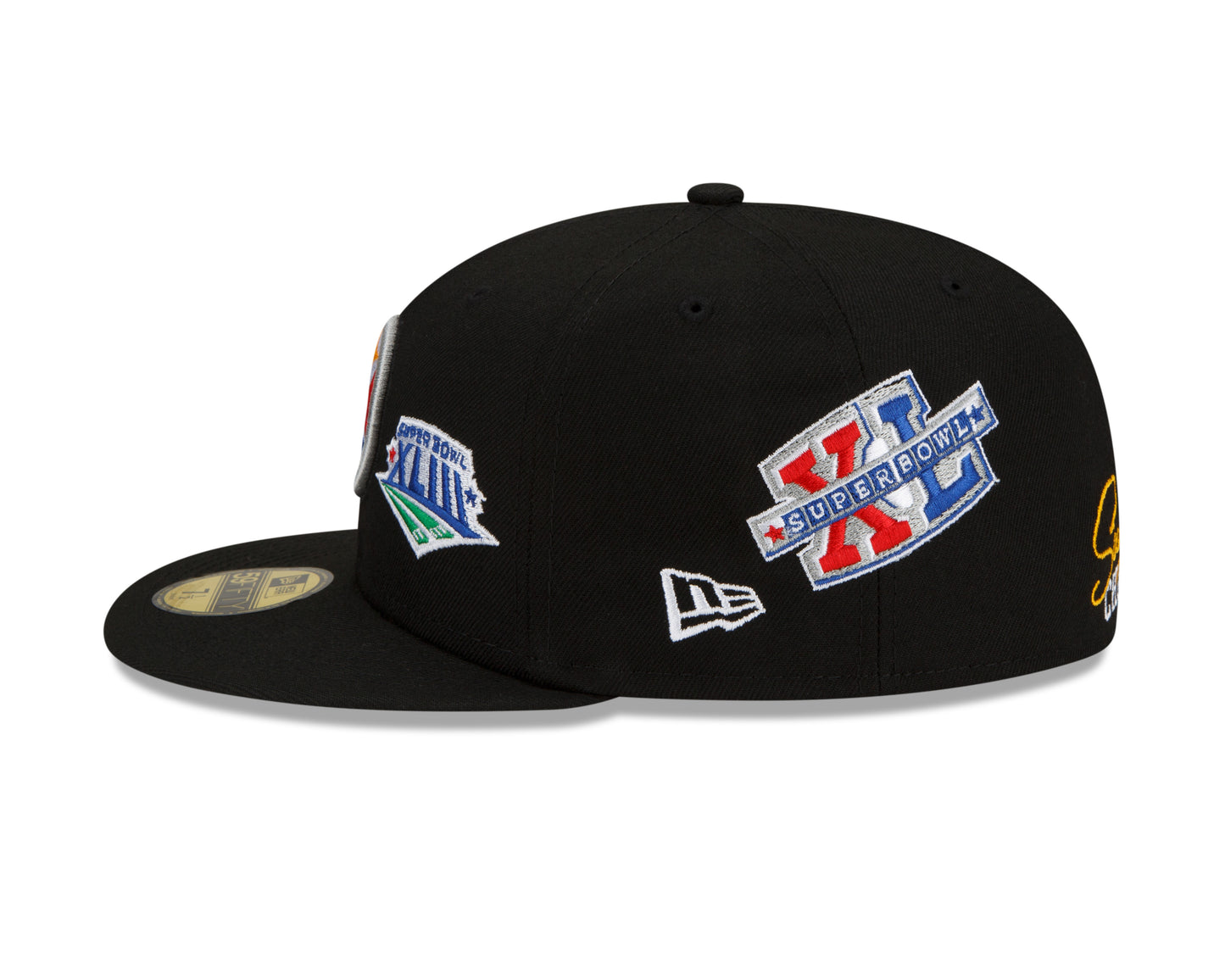 Pittsburgh Steelers New Era 6x Count The Rings Patched 59FIFTY Fitted Hat