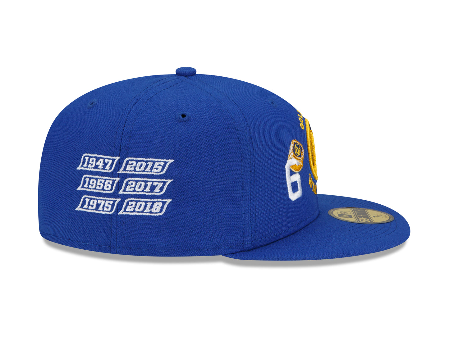 Golden State Warriors New Era 6x Count The Rings 59FIFTY Fitted Hat