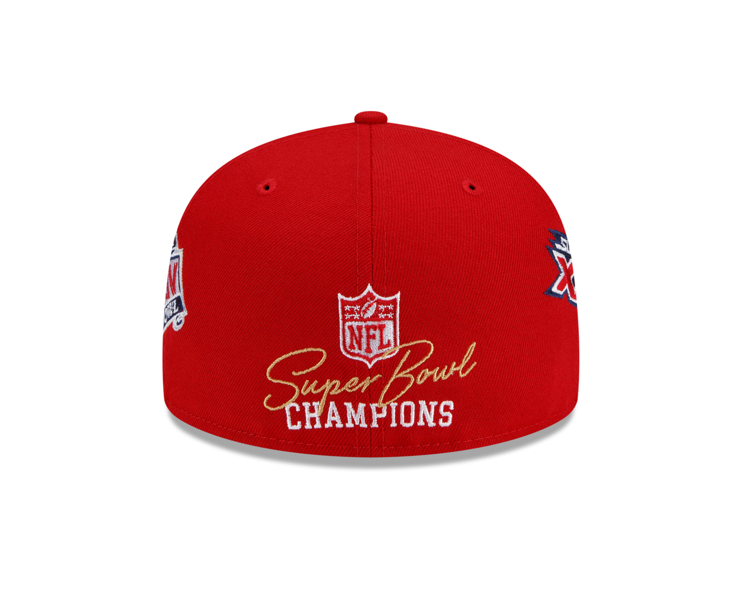 San Francisco 49ers New Era 5x Count The Rings Patched 59FIFTY Fitted Hat