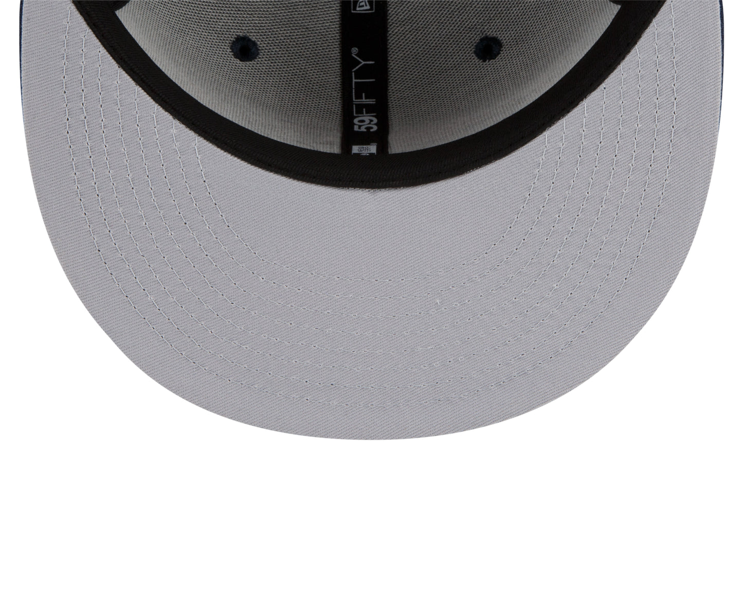 New England Patriots Count the Rings Patches 59FIFTY Fitted Hat - Navy
