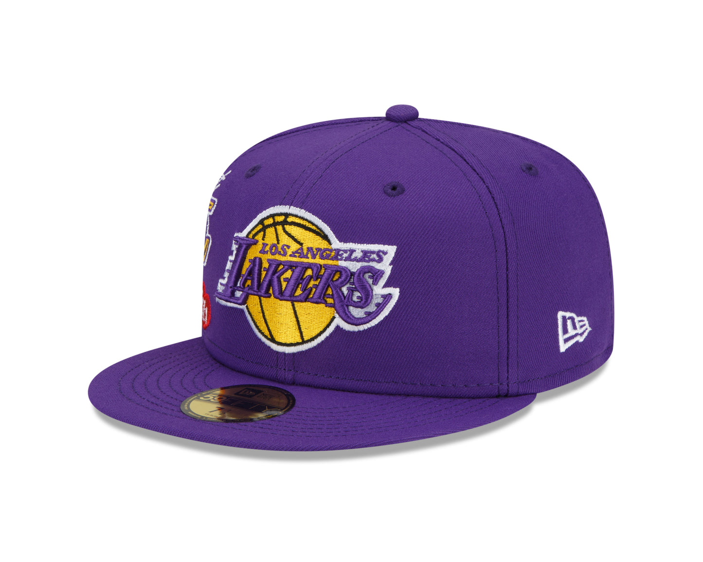 Los Angeles Lakers New Era City Cluster State Inspired 59FIFTY Fitted Hat