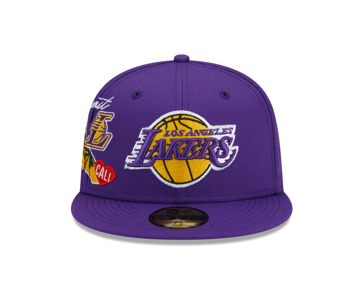 Los Angeles Lakers New Era City Cluster State Inspired 59FIFTY Fitted Hat