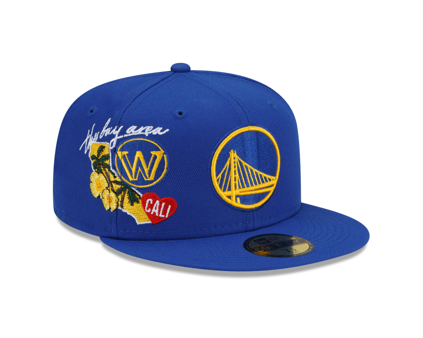 Golden State Warriors New Era City Cluster State Inspired 59FIFTY Fitted Hat