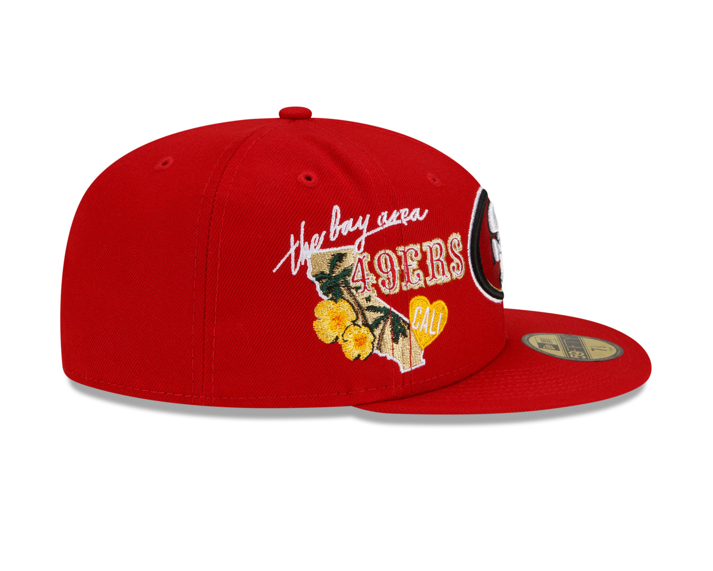 San Francisco 49ers New Era City Cluster State Inspired 59FIFTY Fitted Hat