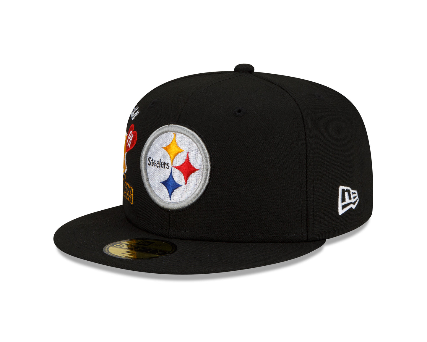 Pittsburgh Steelers New Era City Cluster State Inspired 59FIFTY Fitted Hat