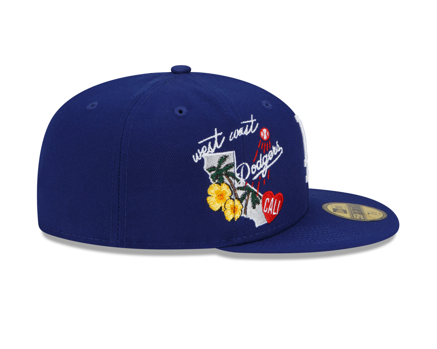 Los Angeles Dodgers New Era City Cluster State Inspired 59FIFTY Fitted Hat