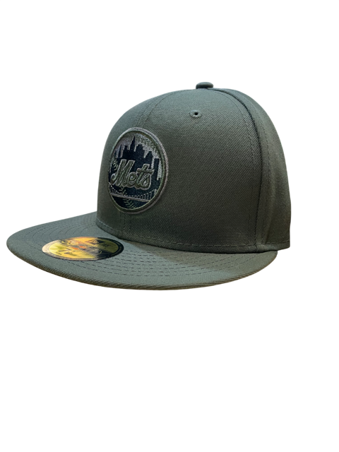 New York Mets New Era Green Stadium Side Patch 59fifty Fitted Hat