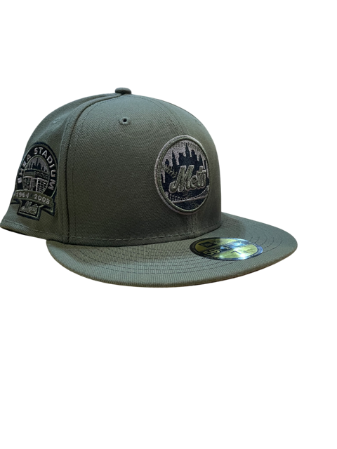 New York Mets New Era Green Stadium Side Patch 59fifty Fitted Hat
