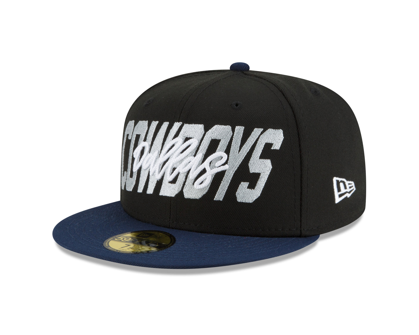 Dallas Cowboys New Era NFL Draft On Stage 59FIFTY Fitted Hat - Black/Navy