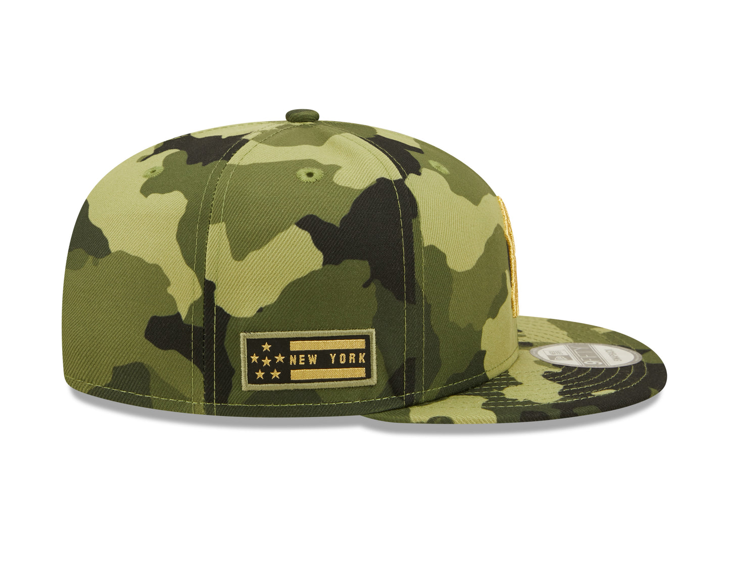 New York Yankees New Era Camo Armed Forces Day On-Field 9FIFTY Snapback Hat