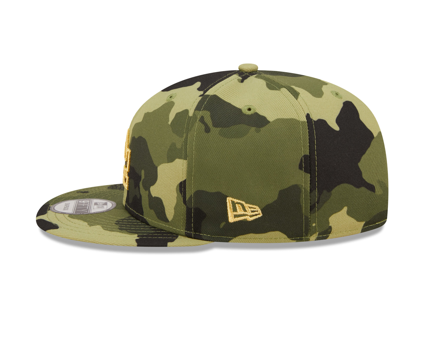 Los Angeles Dodgers New Era Camo Armed Forces Day On-Field 9FIFTY Snapback Hat
