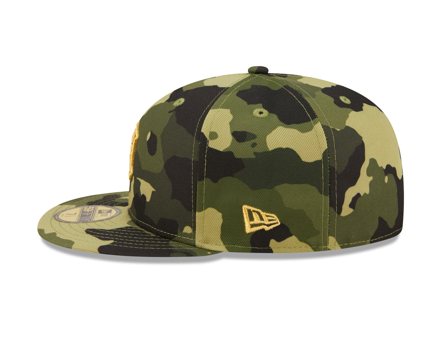 Detroit Tigers New Era Camo Armed Forces On-Field 59FIFTY Fitted Hat