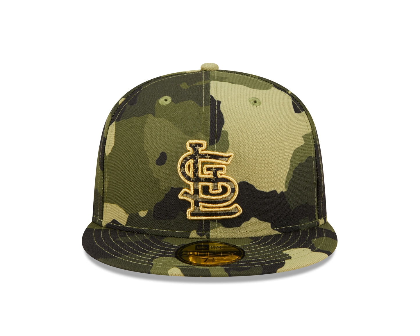 St. Louis Cardinals New Era Camo Armed Forces On-Field 59FIFTY Fitted Hat