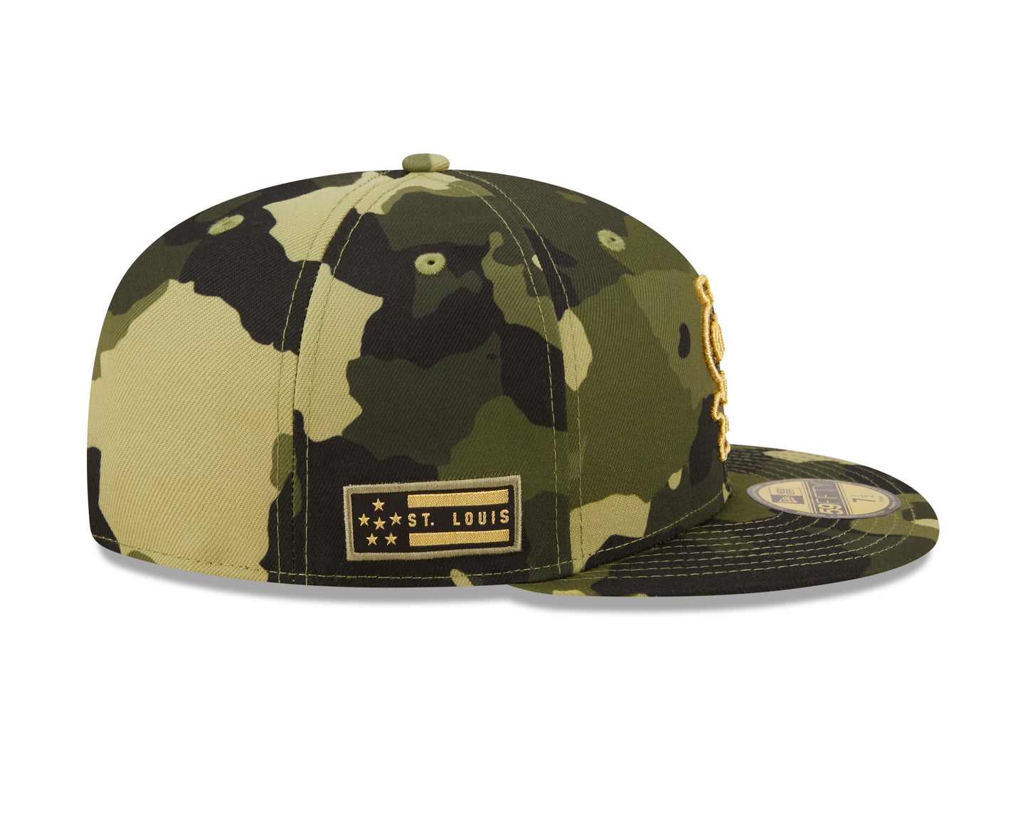 St. Louis Cardinals New Era Camo Armed Forces On-Field 59FIFTY Fitted Hat