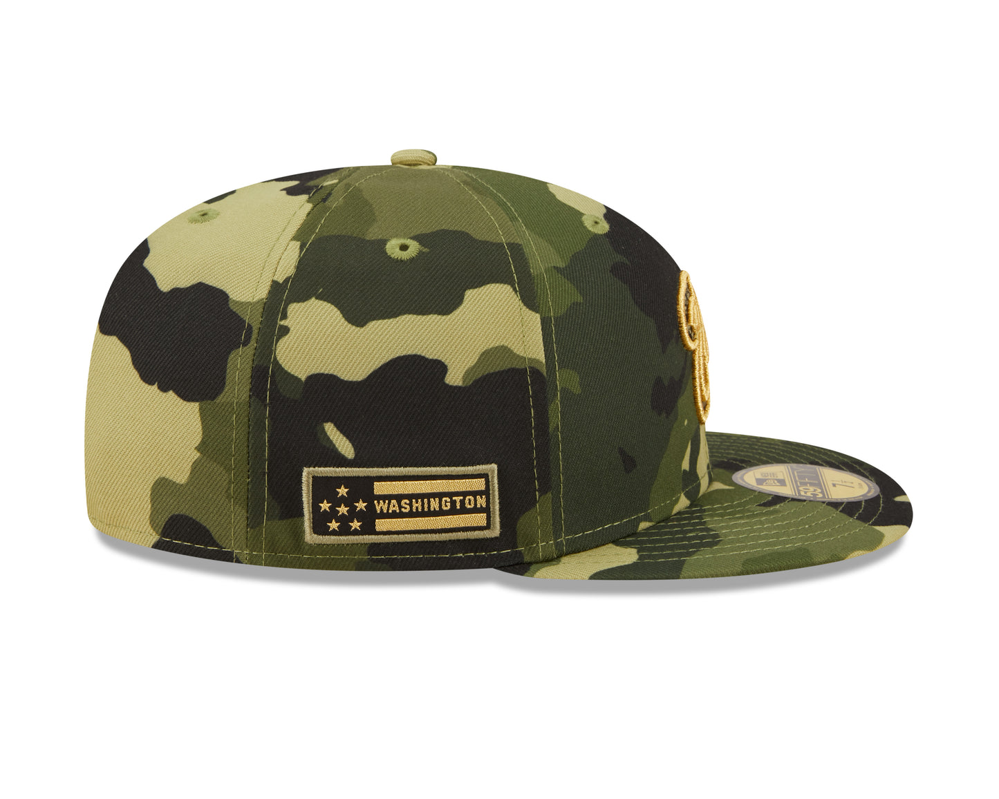 Washington Nationals New Era Camo Armed Forces On-Field 59FIFTY Fitted Hat