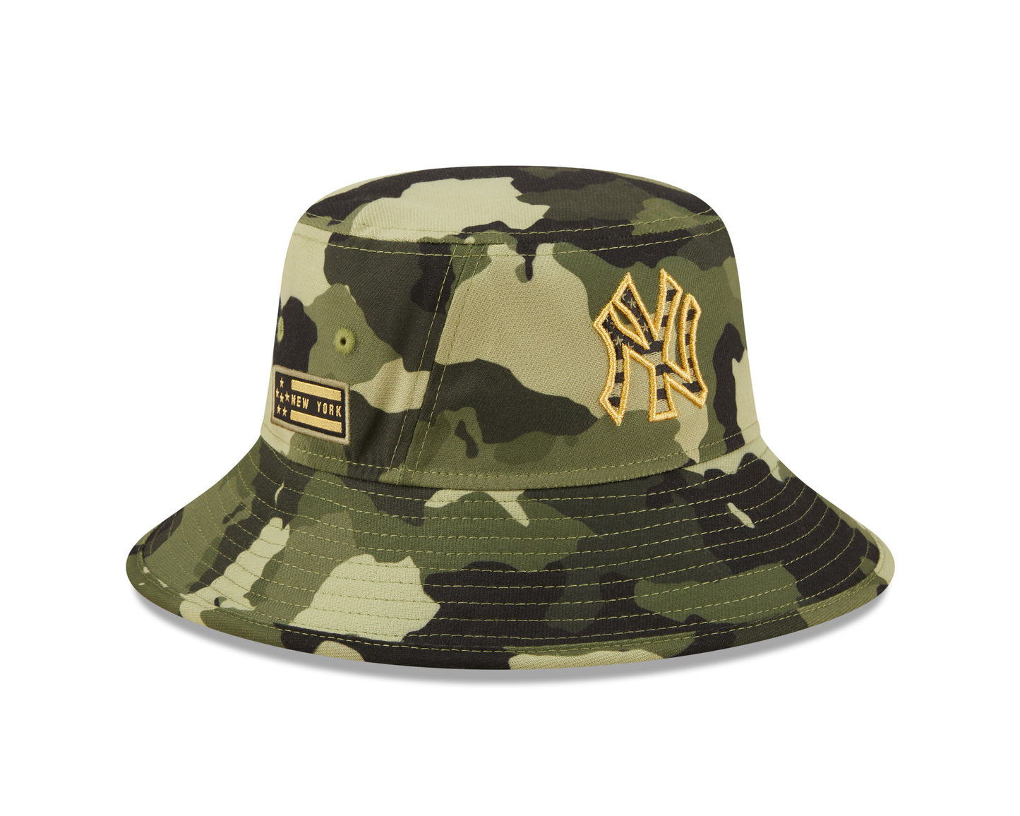 New York Yankees New Era Armed Forces Bucket Hat - Camo