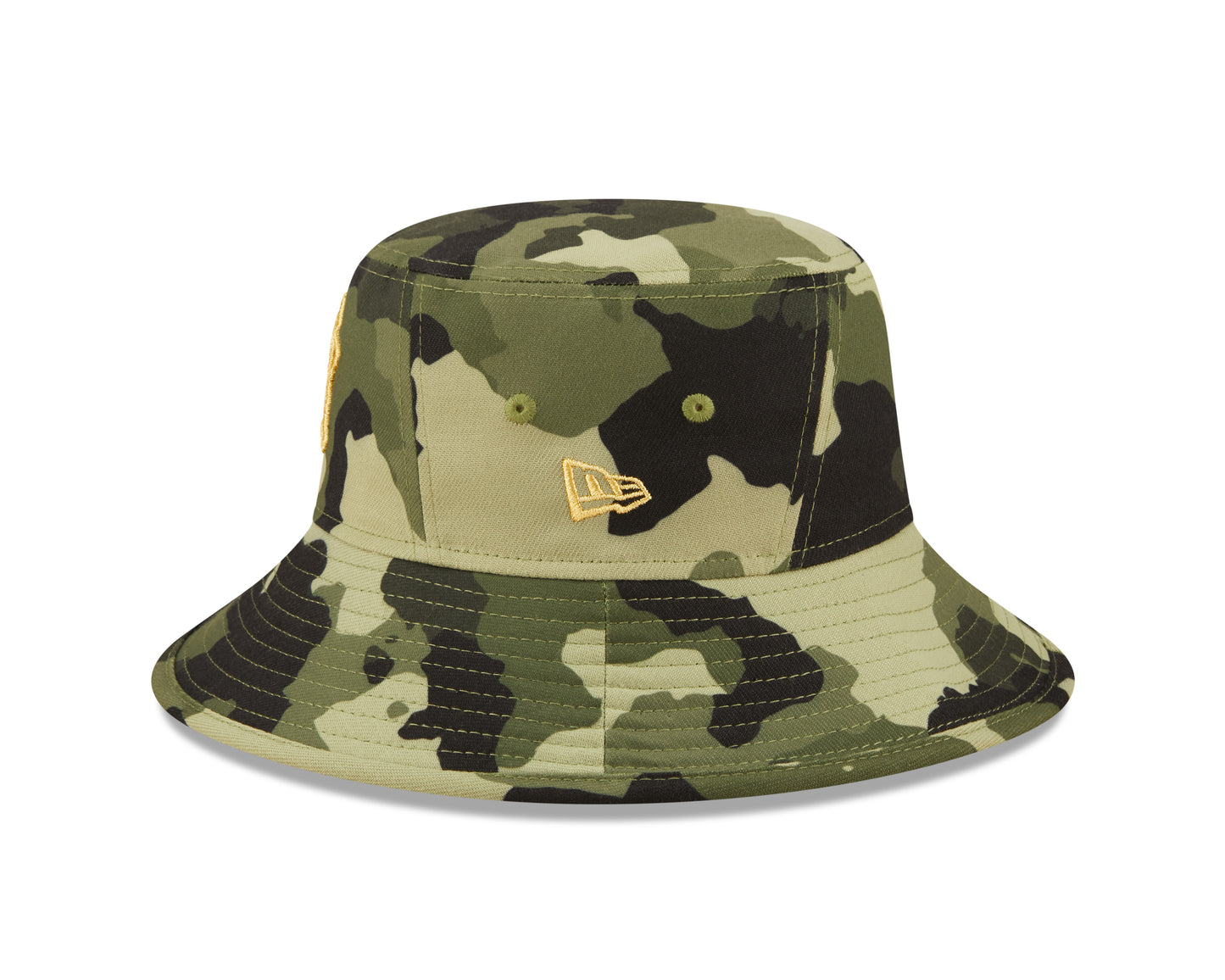 New York Yankees New Era Armed Forces Bucket Hat - Camo