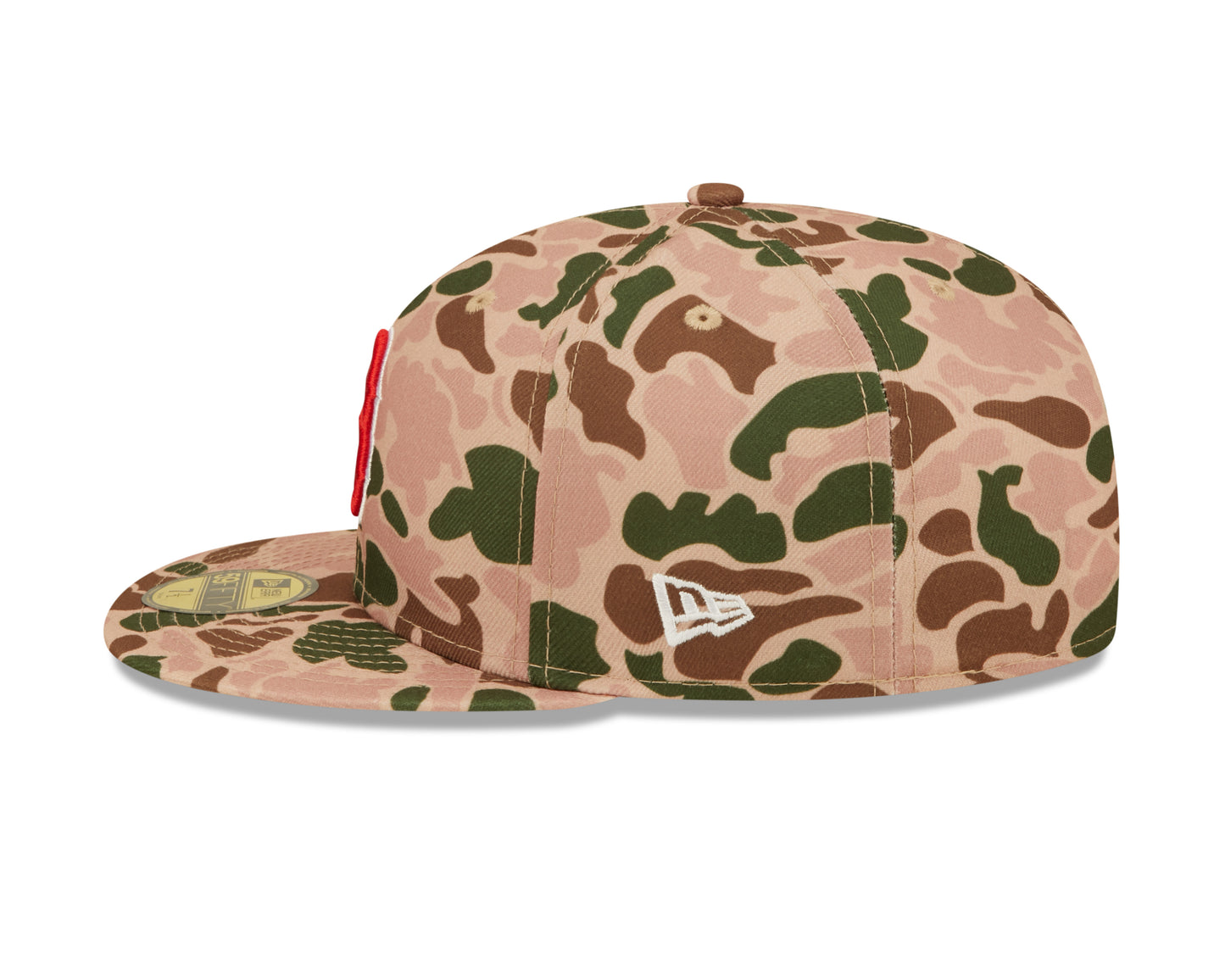 Boston Red Sox Duck Camo World Series 2004 Side Patch 59fifty Fitted Hat