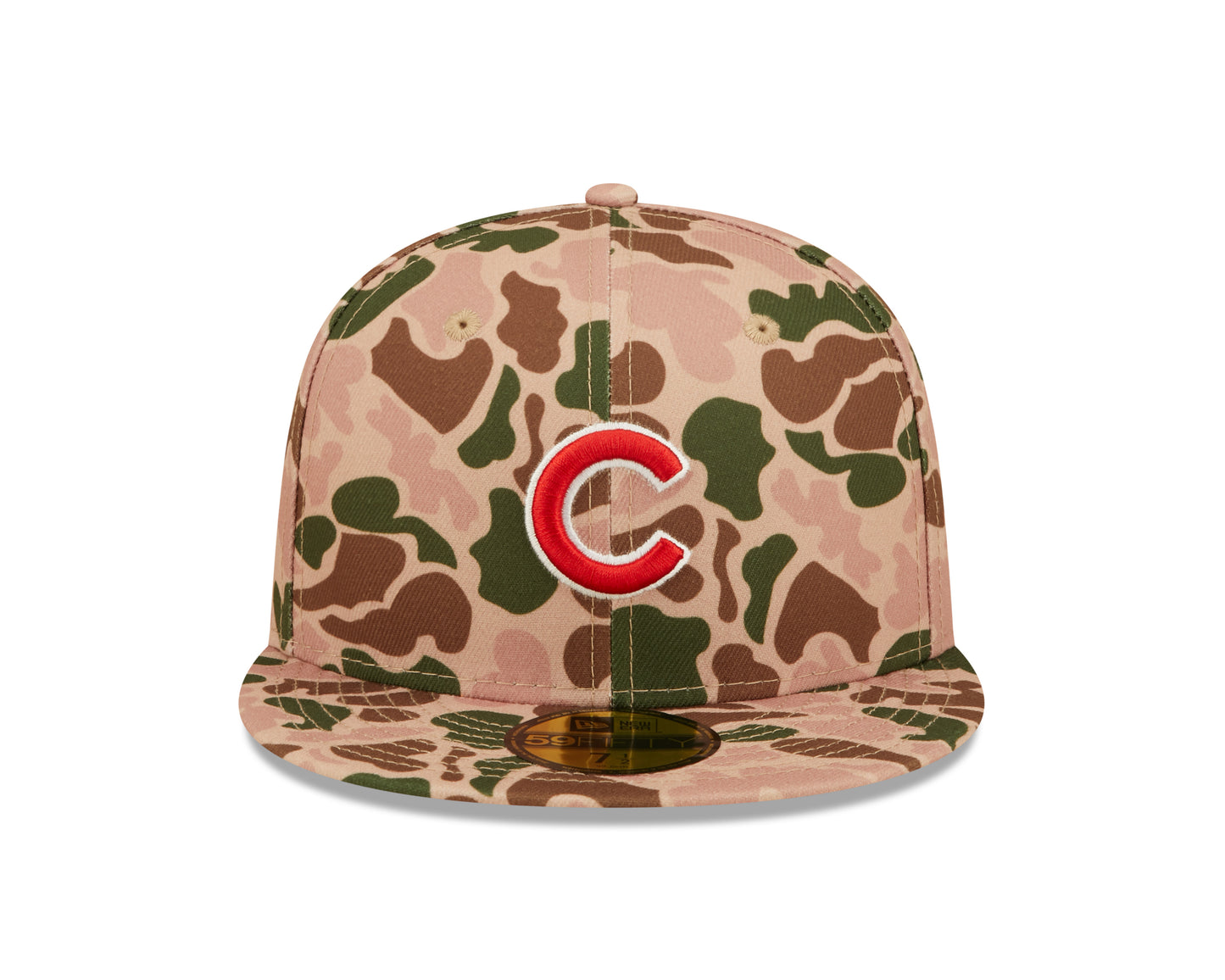 Chicago Cubs Duck Camo World Series 2016 Side Patch 59fifty Fitted Hat
