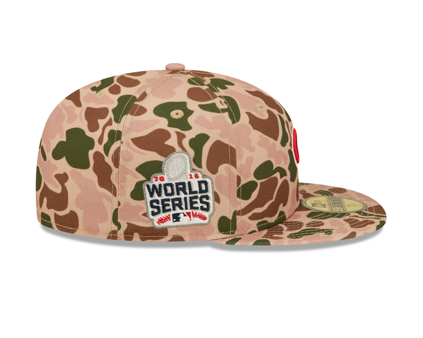 Chicago Cubs Duck Camo World Series 2016 Side Patch 59fifty Fitted Hat