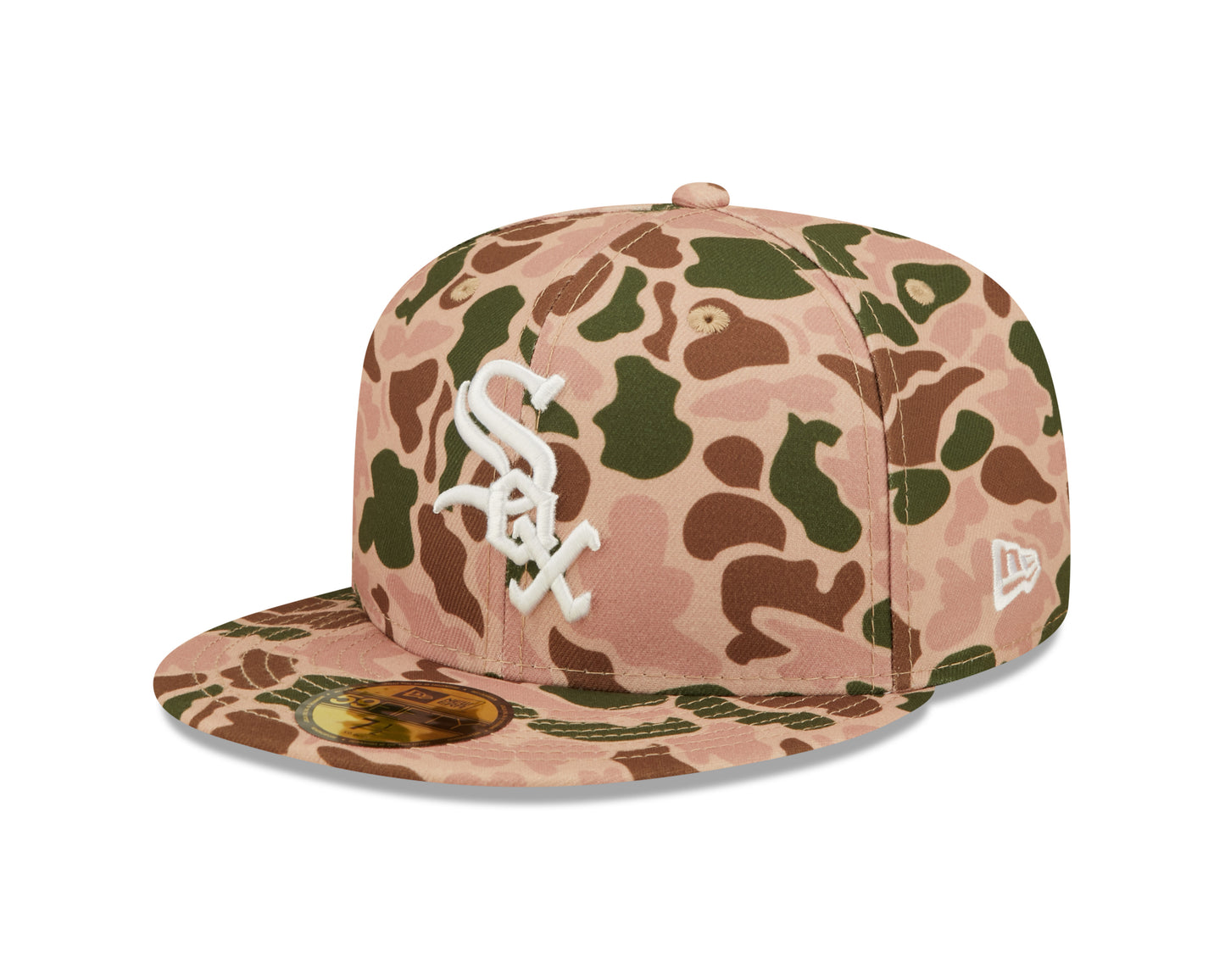 Chicago White Sox Duck Camo World Series 2005 Side Patch 59fifty Fitted Hat