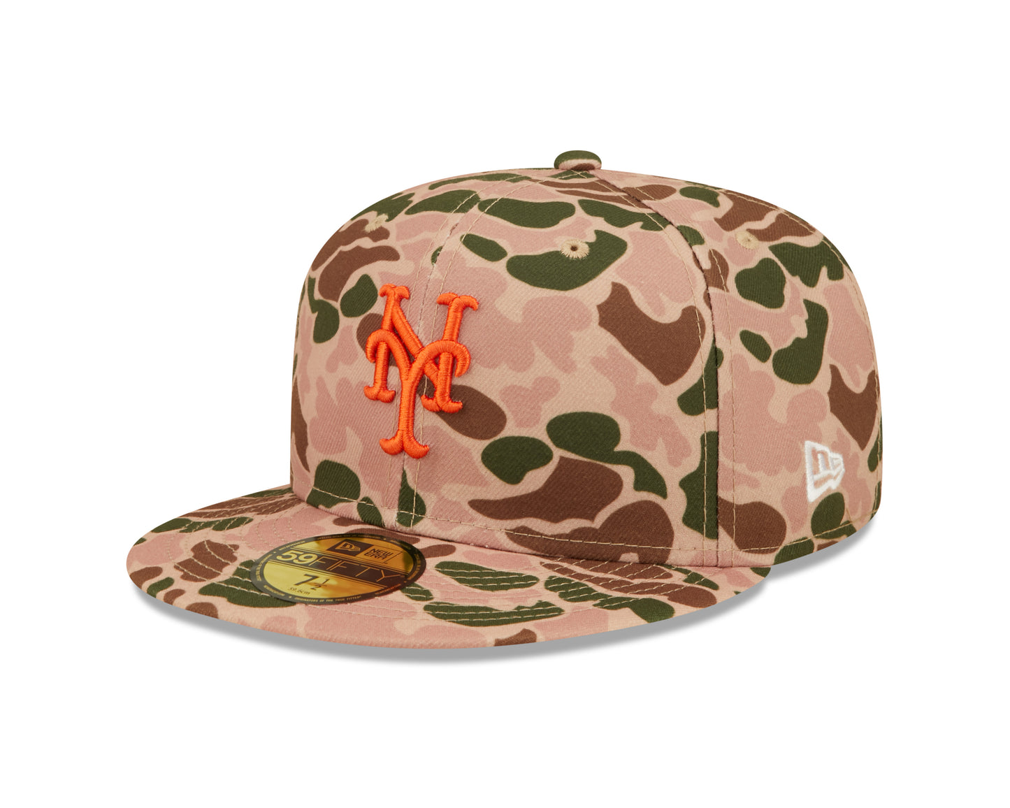 New York Mets Duck Camo World Series 1986 Side Patch 59fifty Fitted Hat