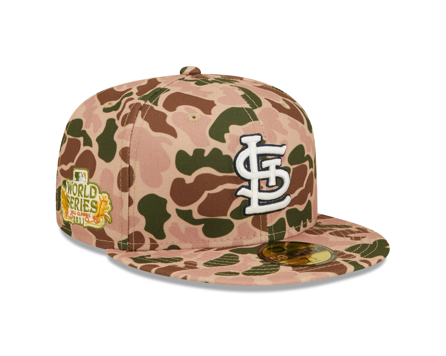 St. Louis Cardinals Duck Camo World Series 2011 Side Patch 59fifty Fitted Hat