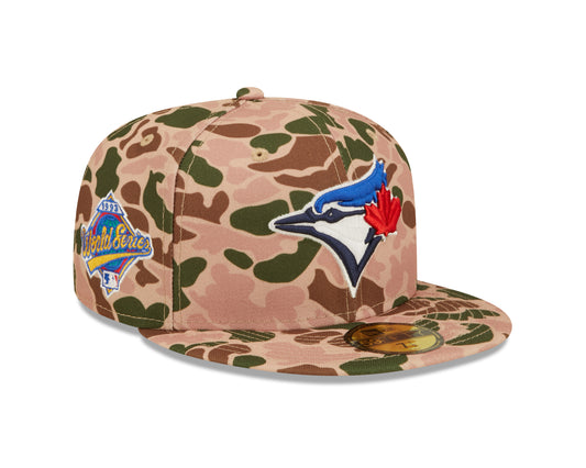 Toronto Blue Jays Duck Camo World Series 1993 Side Patch 59fifty Fitted Hat