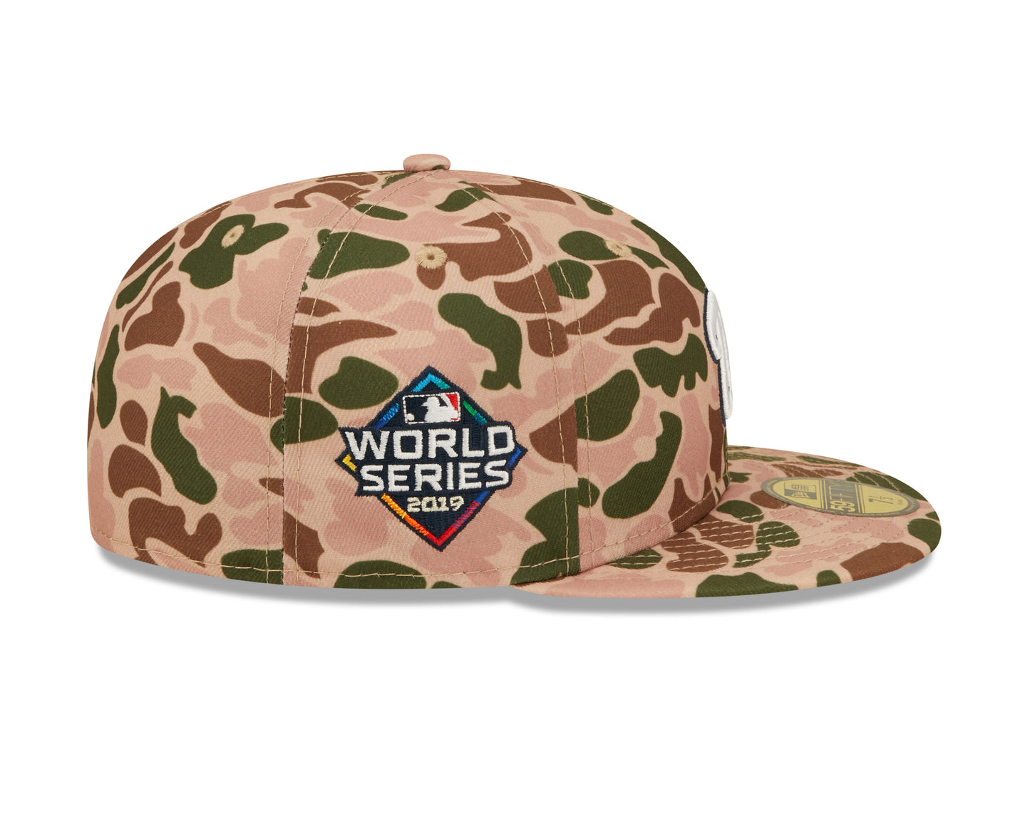 Washington Nationals Duck Camo World Series 2019 Side Patch 59fifty Fitted Hat