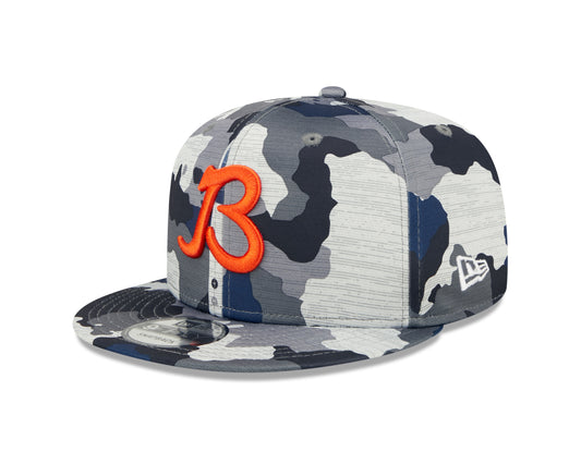 Chicago Bears New Era Training Camp 9FIFTY Adjustable Hat - Camo