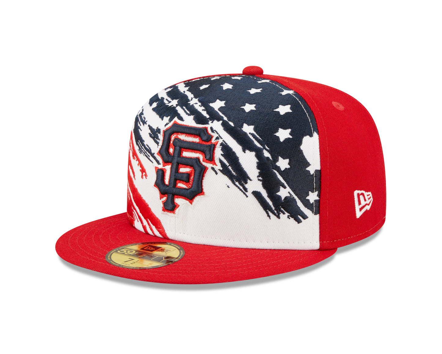 San Francisco Giants Stars and Stripes July 4th 59fifty Fitted Hats