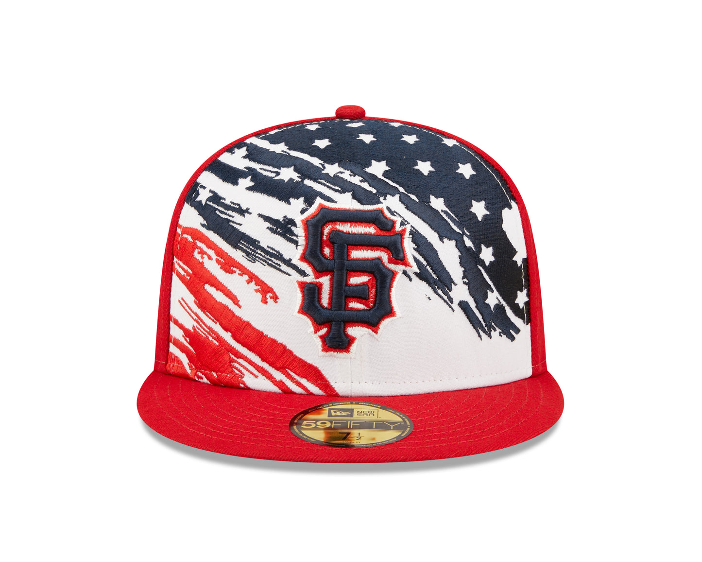 San Francisco Giants Stars and Stripes July 4th 59fifty Fitted Hats