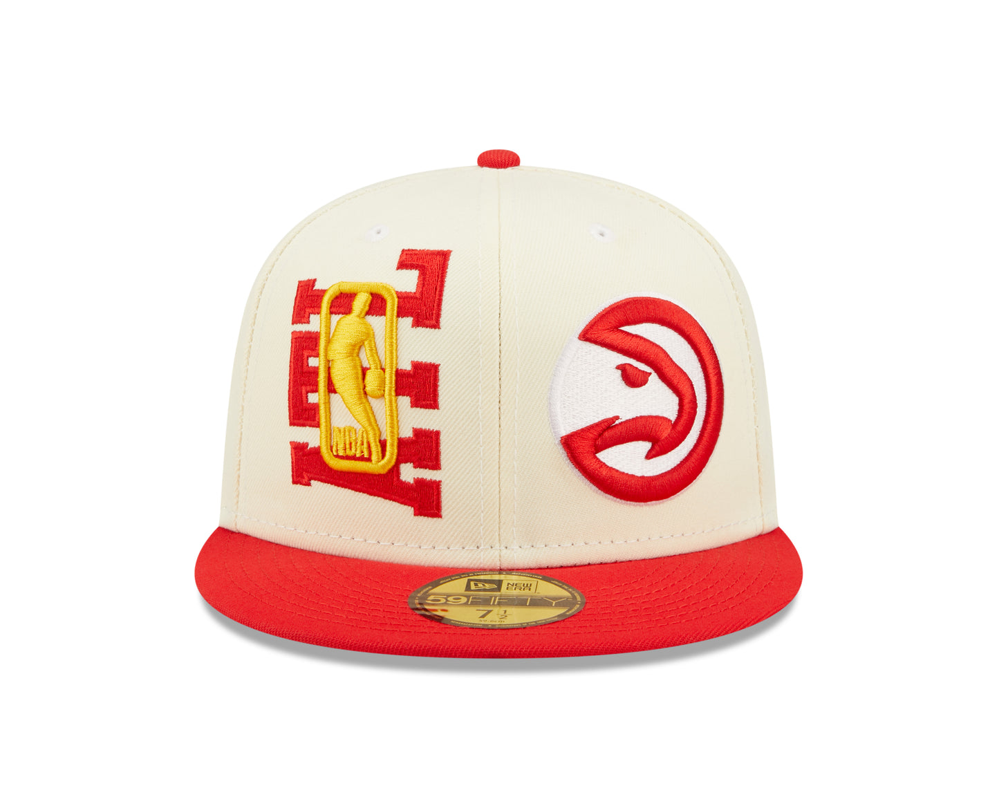 Atlanta Hawks New Era NBA On Stage Draft 59FIFTY Fitted Hat - Cream