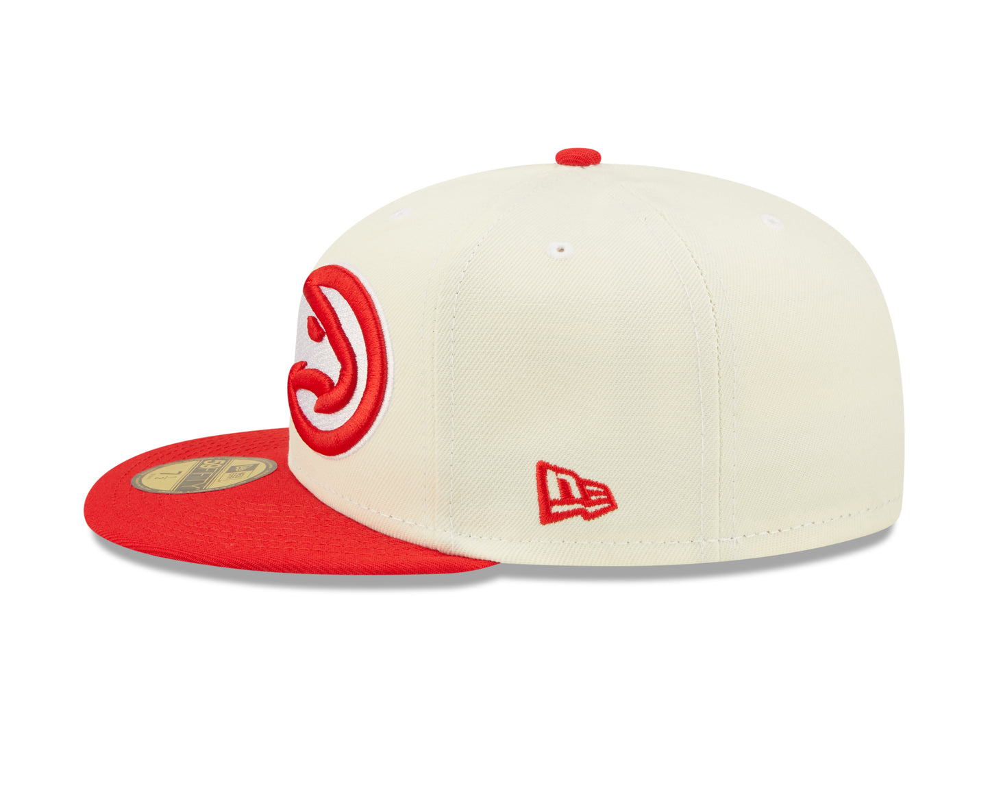 Atlanta Hawks New Era NBA On Stage Draft 59FIFTY Fitted Hat - Cream