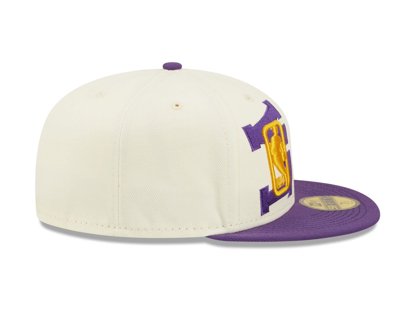Los Angeles Lakers New Era NBA On Stage Draft 59FIFTY Fitted Hat - Cream