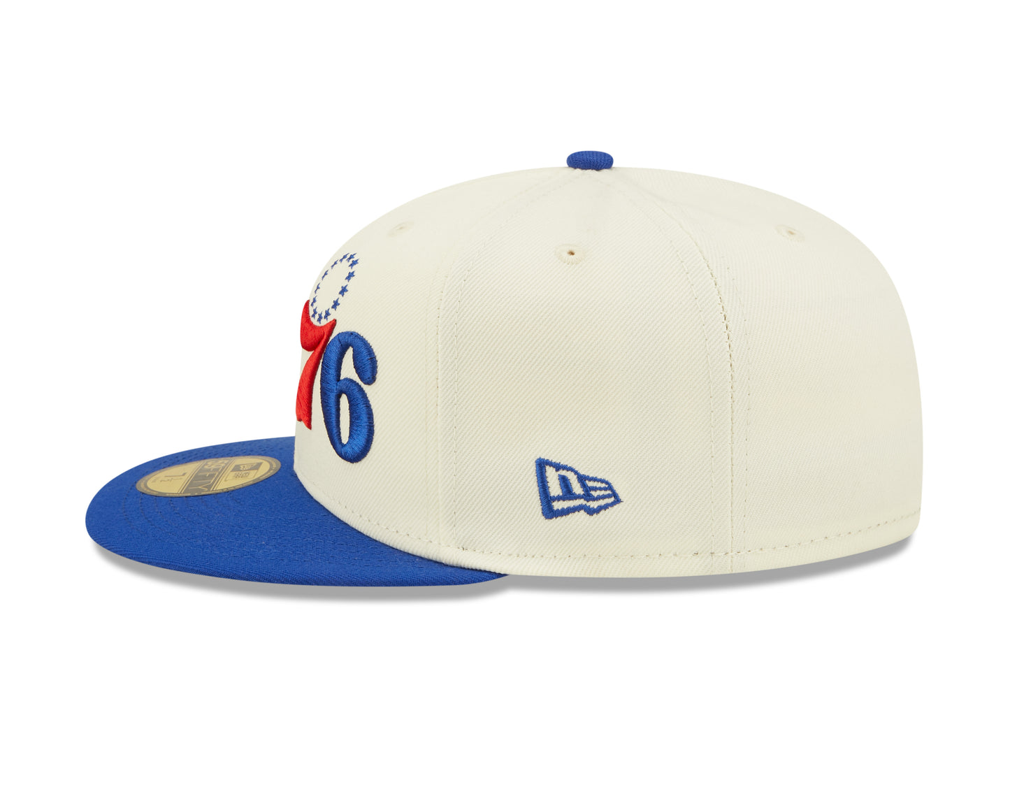 Philadelphia 76ers New Era NBA On Stage Draft 59FIFTY Fitted Hat - Cream