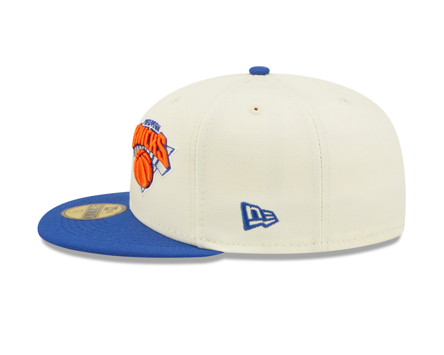 New York Knicks New Era NBA On Stage Draft 59FIFTY Fitted Hat - Cream