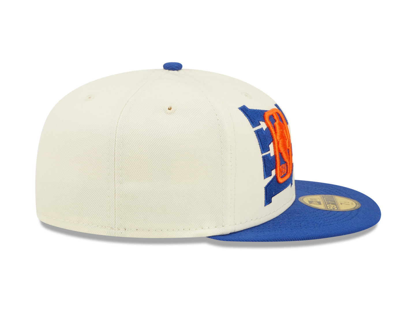 New York Knicks New Era NBA On Stage Draft 59FIFTY Fitted Hat - Cream