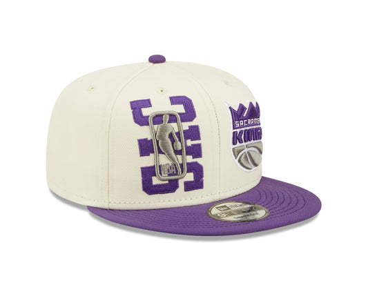 Sacramento Kings New Era NBA On Stage Draft 9FIFTY Snapback Hat - Cream