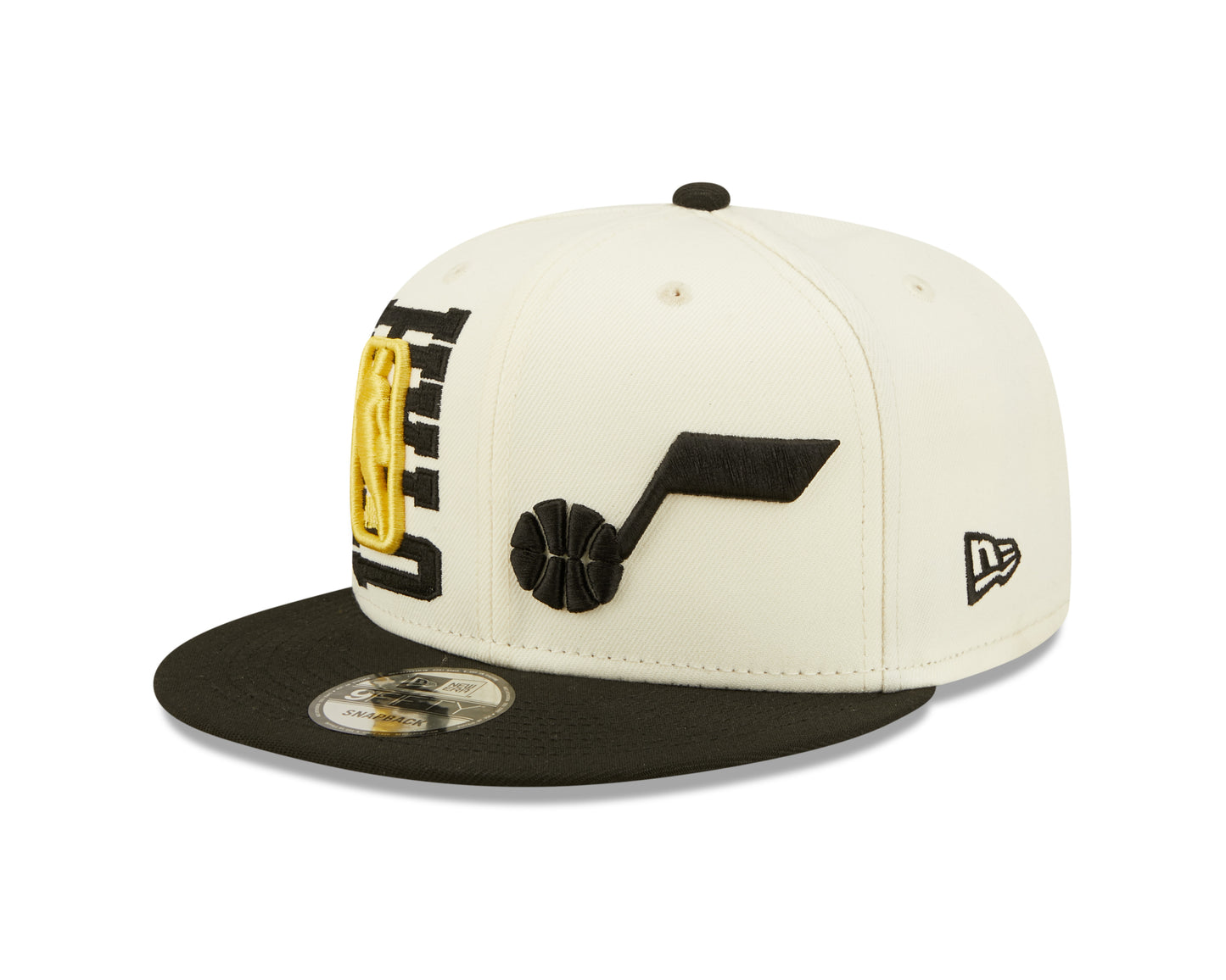 Utah Jazz New Era NBA On Stage Draft 9FIFTY Snapback Hat - Cream