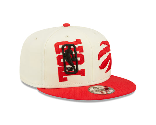 Toronto Raptors New Era NBA On Stage Draft 9FIFTY Snapback Hat - Cream