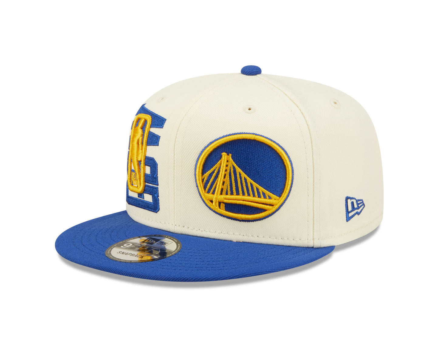Golden State Warriors New Era NBA On Stage Draft 9FIFTY Snapback Hat - Cream