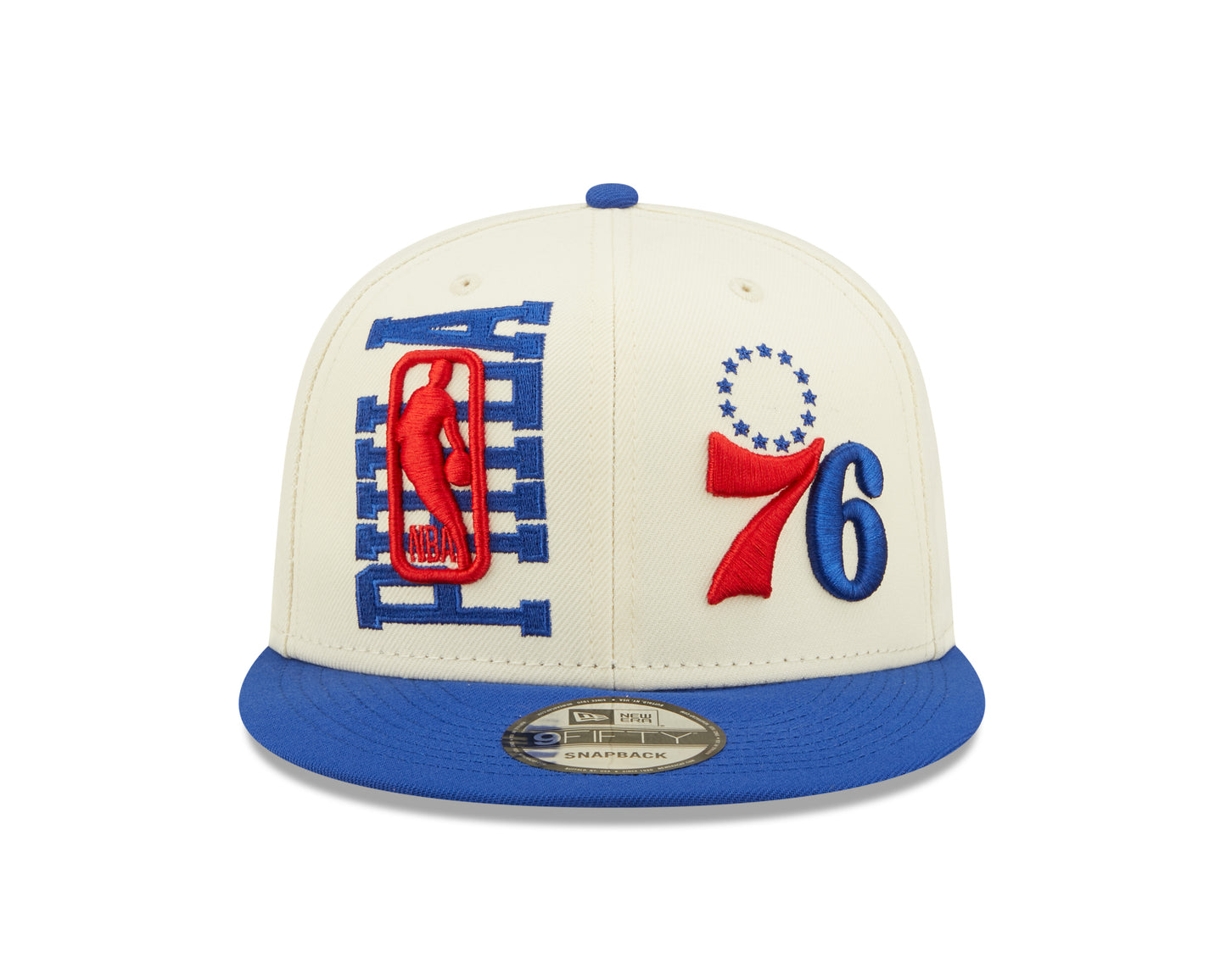 Philadelphia 76ers New Era NBA On Stage Draft 9FIFTY Snapback Hat - Cream